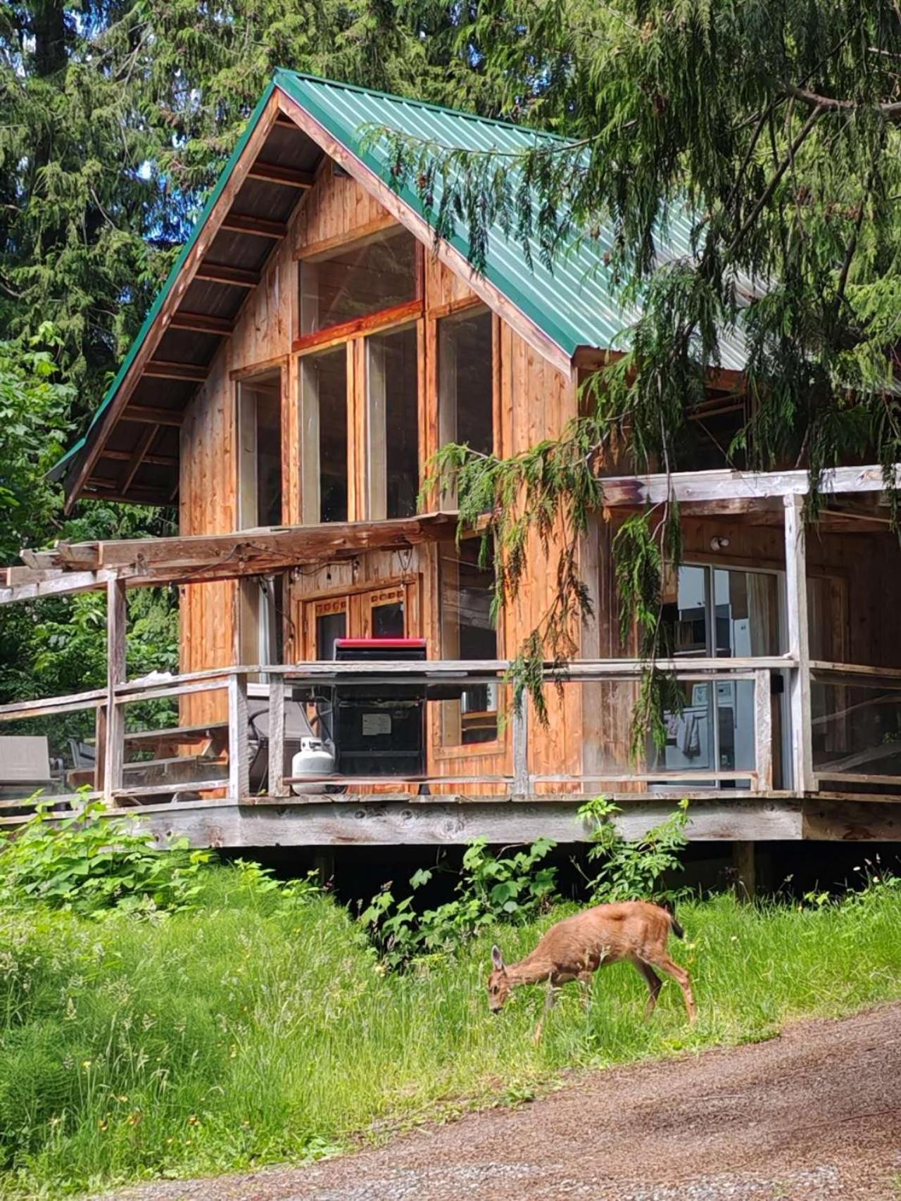 Ocean Views & Sunset Beach Cabin With Soaker Tub & Fire Pit Villa Powell River Exterior photo